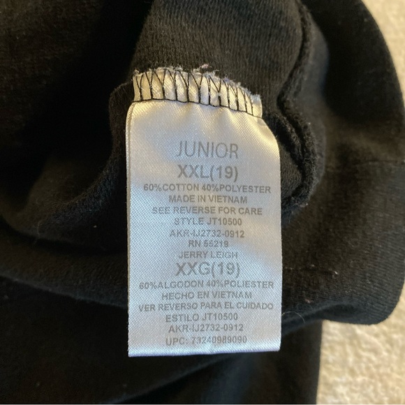 Disney Women Juniors XXL 19 Sweatshirt Pullover Tinker Bell Graphic Lightweight - Picture 6 of 11